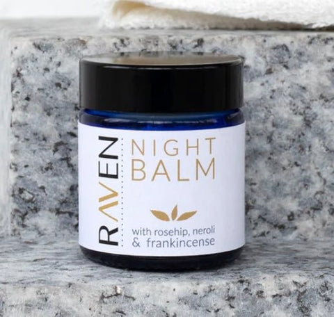 Skin Saviour Night Balm - Full Size 30g - Raven Botanicals - Made Scotland