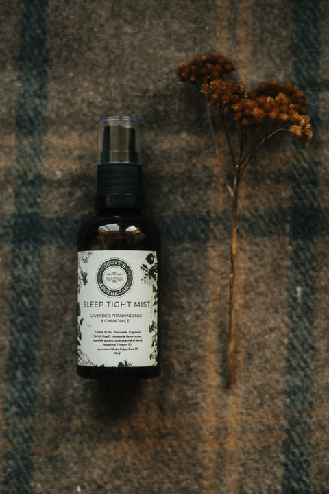 Sleep Tight Mist Lavender, Frankincense & Chamomile - Scott's Apothecary - Made Scotland
