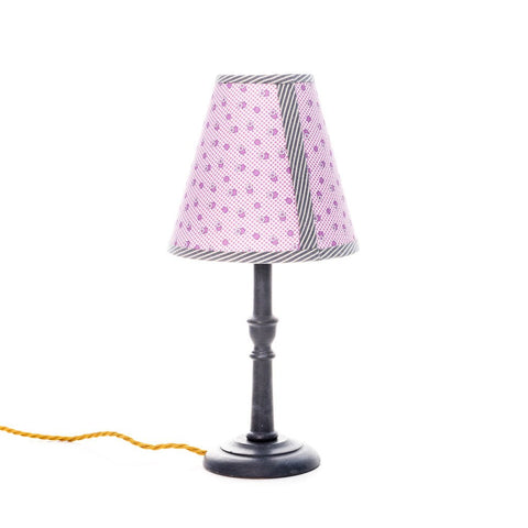 Small Iona Lamp Base - Ocean blue - Amanda Wells - Made Scotland