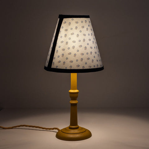 Small Iona Lamp Base - Ocean blue - Amanda Wells - Made Scotland