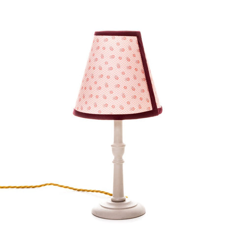 Small Iona Lamp Base - Ocean blue - Amanda Wells - Made Scotland