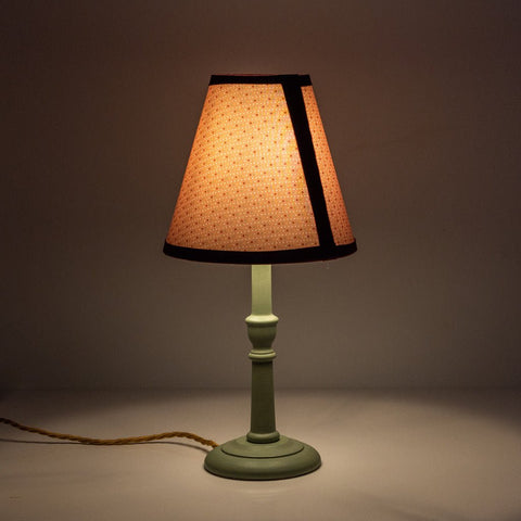 Small Iona Lamp Base - Ocean blue - Amanda Wells - Made Scotland