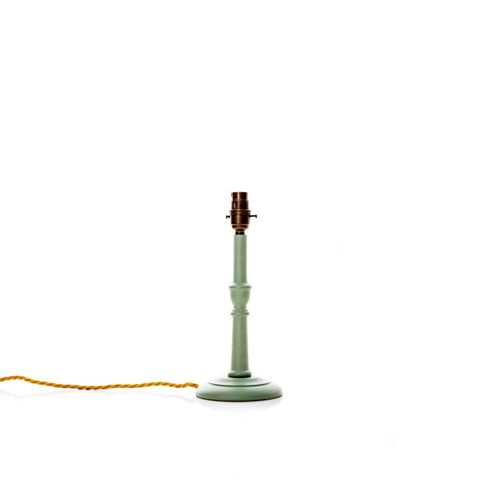 Small Iona Lamp Base - Ocean blue - Amanda Wells - Made Scotland