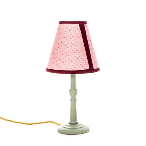 Small Iona Lamp Base - Ocean blue - Amanda Wells - Made Scotland