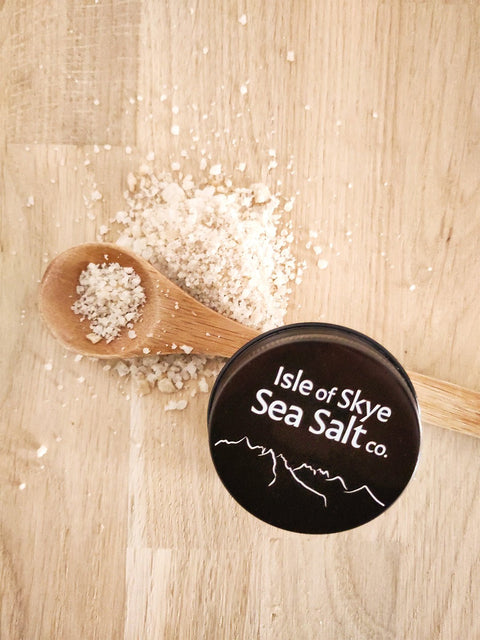 Smoked Sea Salt Crystals - On the go 25g - Isle Of Skye Sea Salt Co. - Made Scotland