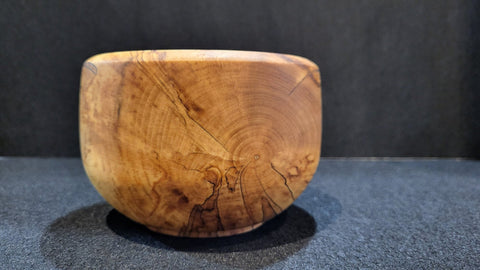 Spalted Beech Bowl - Goose in the Wood - Made Scotland