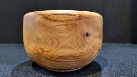 Spalted Beech Bowl - Goose in the Wood - Made Scotland