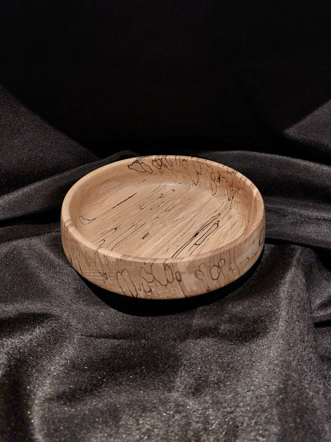 Spalted Beech Bowl - Goose in the Wood - Made Scotland