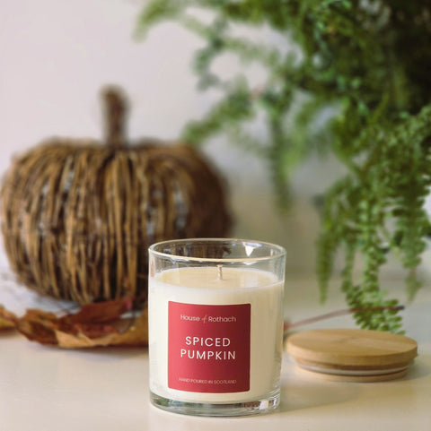 SPICED PUMPKIN - CANDLE - House of Rothach - Made Scotland