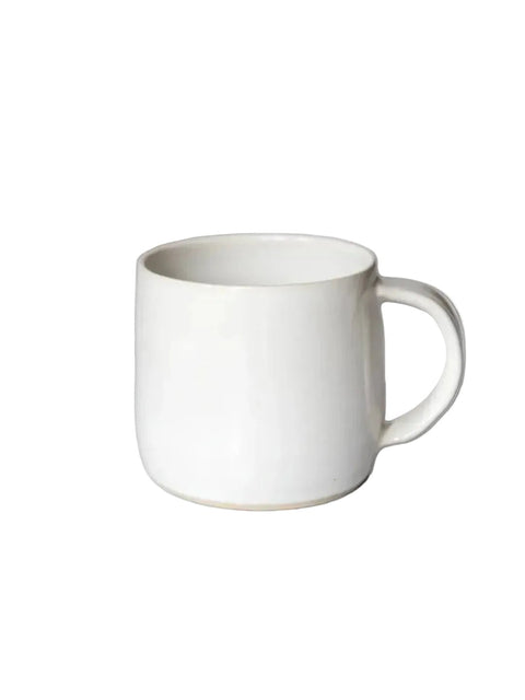 Square Mug in White - Clod & Pebble - Clod & Pebble - Made Scotland