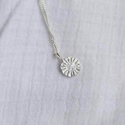 Sunshine Disc Necklace - Darte Jewellery - Made Scotland