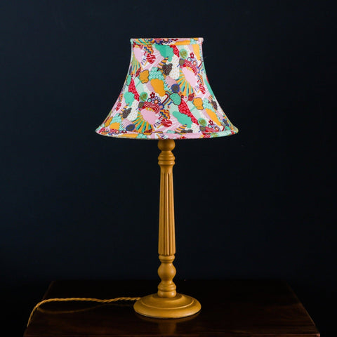 Tailored Lampshade - Liberty Sunny Afternoon - Liberty Sunny Afternoon - Green - Amanda Wells - Made Scotland