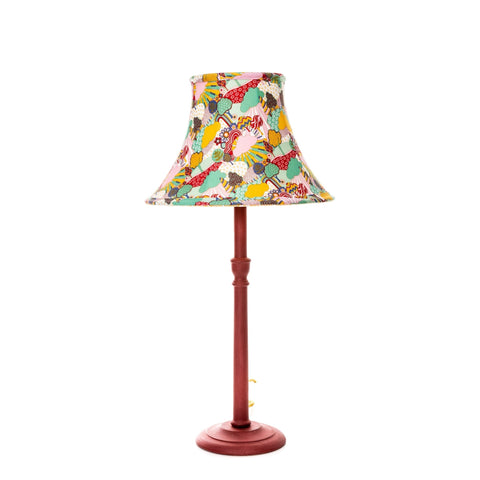 Tailored Lampshade - Liberty Sunny Afternoon - Liberty Sunny Afternoon - Green - Amanda Wells - Made Scotland