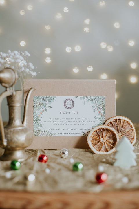 Tealight Sets - Fresh & Zesty - Scott's Apothecary - Made Scotland