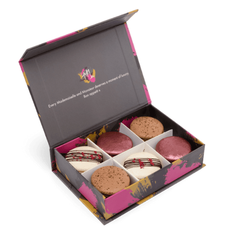 Valentine's Box - 6 - Mademoiselle Macaron - Made Scotland