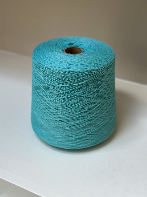 Wide Merino Wool Scarf - Gin Blue (limited edition) - Woolkind - Made Scotland