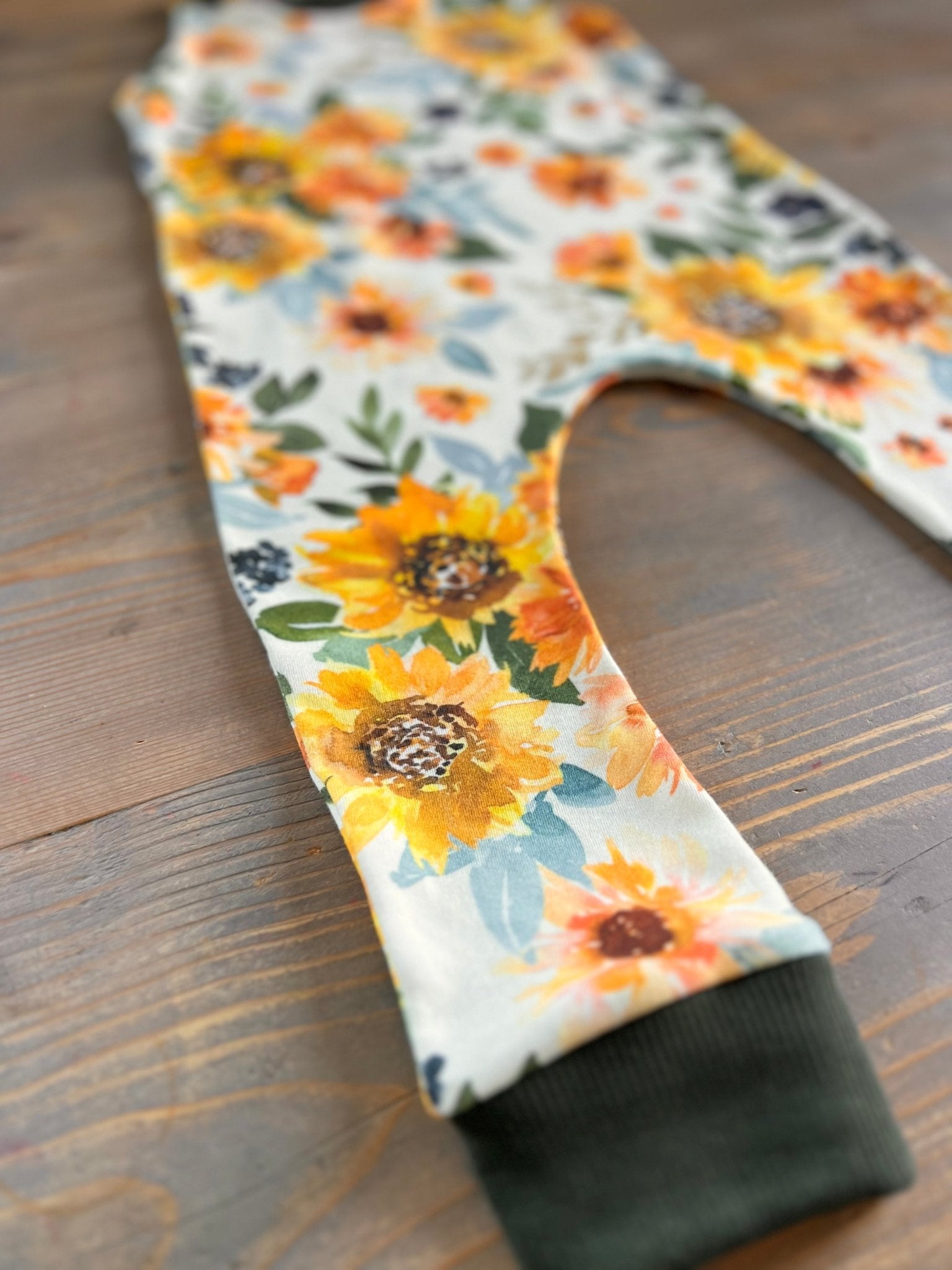 Autumn Flowers Romper - Made Scotland