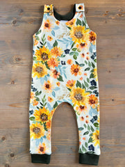Autumn Flowers Romper - Made Scotland