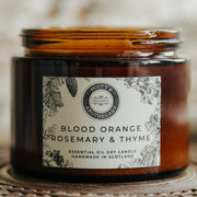 Blood Orange, Rosemary & Thyme - Made Scotland - Candles