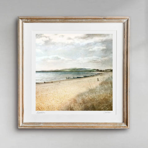 Broughty Ferry Beach, Dundee - 16 x 16 inches - Carol McEwan - Made Scotland