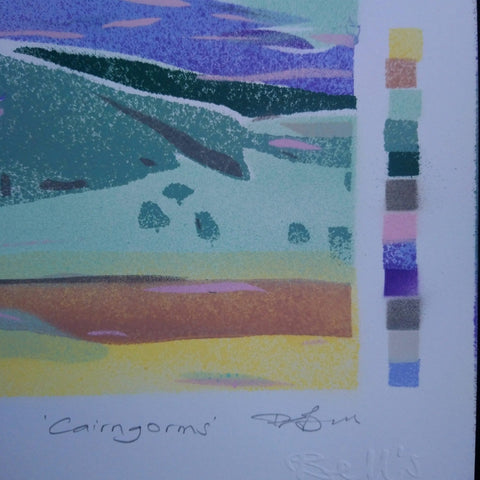 Cairngorms - Pale Green - Bell's Galleries - Made Scotland