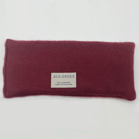 Luxury Pure Cashmere & British Lavender Sleep Pillow - Ocean Blue - Ava Innes - Made Scotland