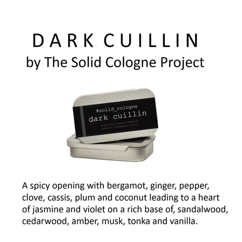 Dark Cuillin | Solid Cologne - The Solid Cologne Project - Made Scotland