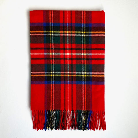 Dress Stewart Luxury Small Wool Blanket - Ava Innes - Made Scotland