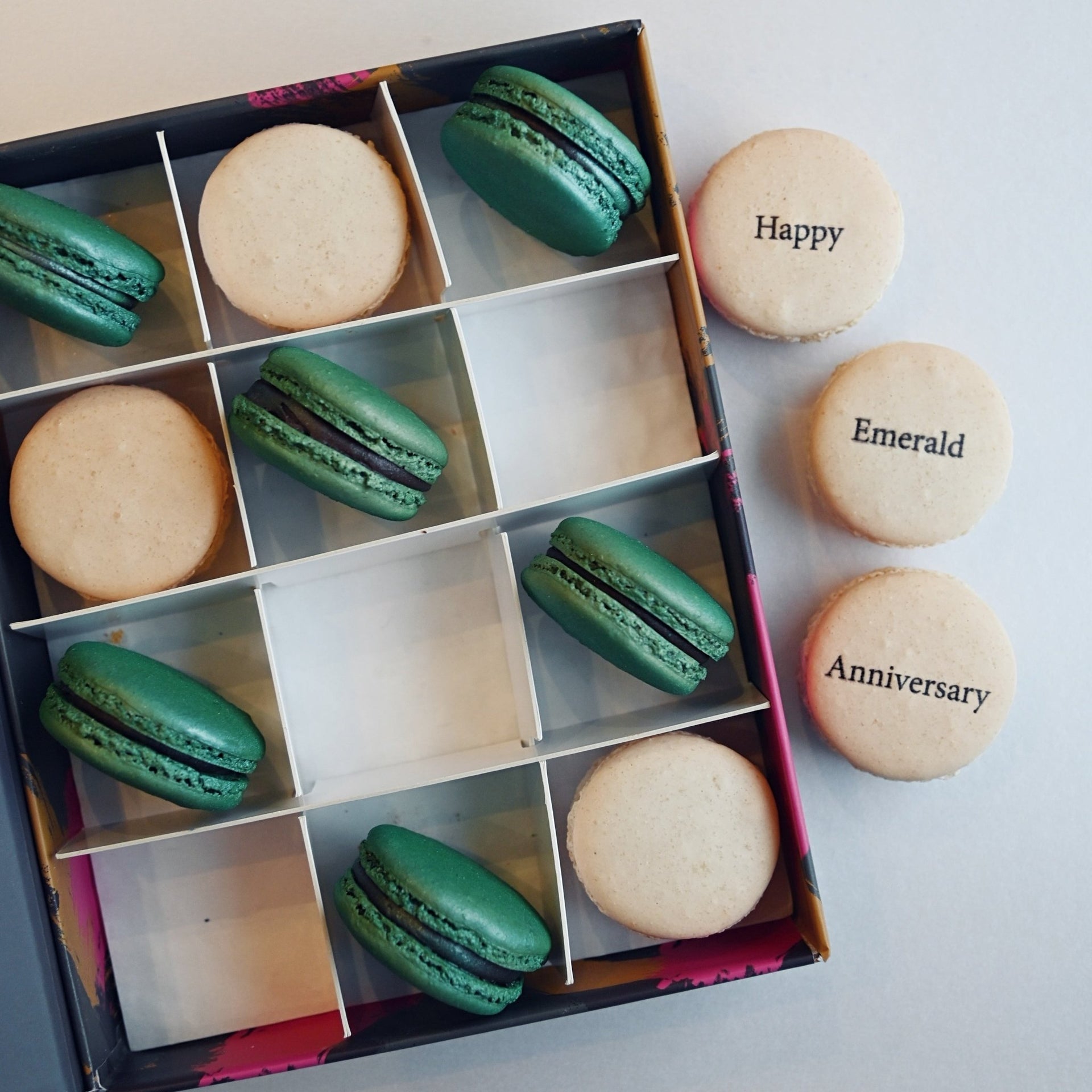 Emerald Wedding Anniversary Gift Box - Made Scotland