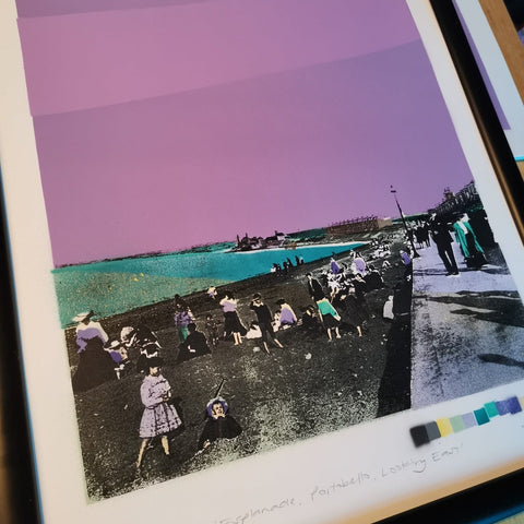 Esplanade, Portobello, Looking East - Bell's Galleries - Made Scotland