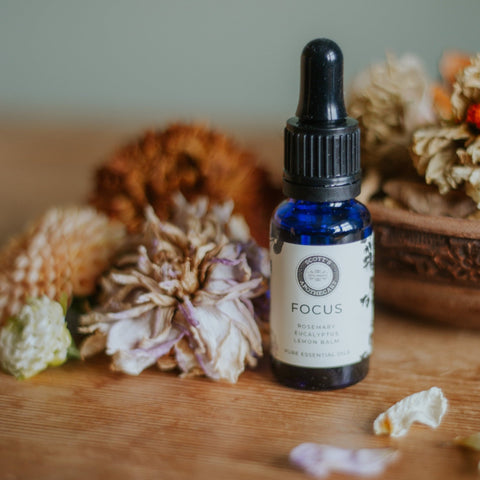 Essential Oil Blends - Focus - Scott's Apothecary - Made Scotland