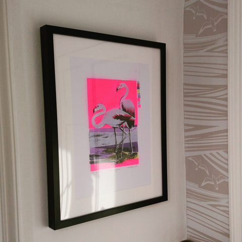 Flamingoes - Bell's Galleries - Made Scotland