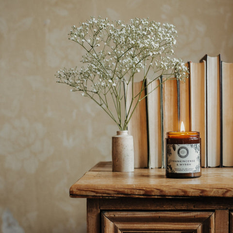 Frankincense & Myrrh Candle - Made Scotland - Candles