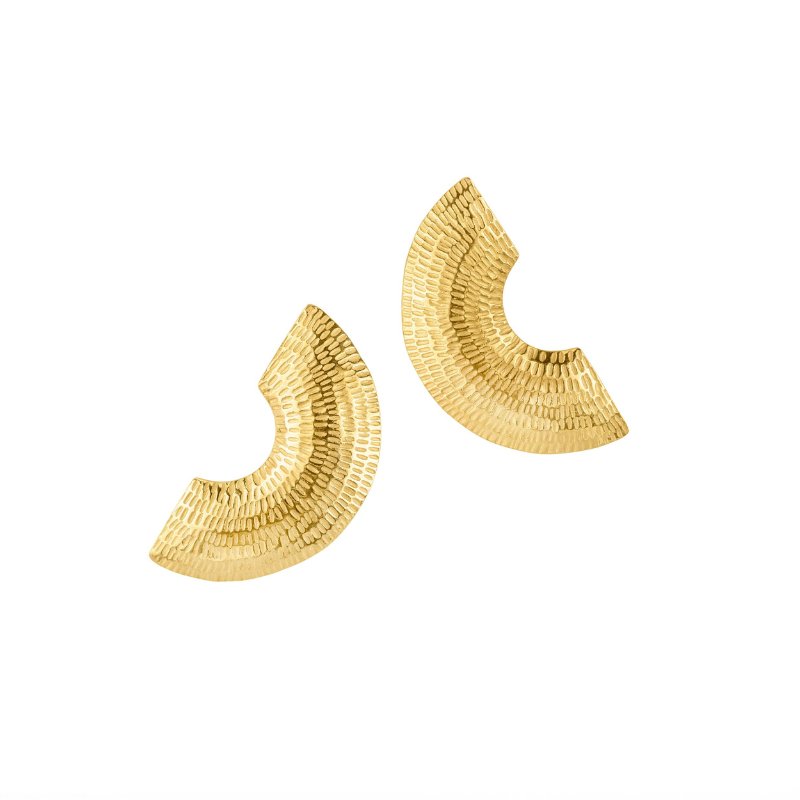 Gibbous Earrings - Made Scotland