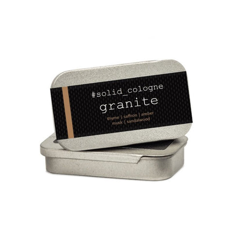 Granite | Solid Cologne - The Solid Cologne Project - Made Scotland