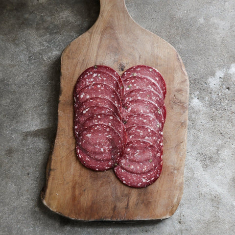 Green Pepper Venison Salami 80g - GREAT GLEN CHARCUTERIE - Made Scotland