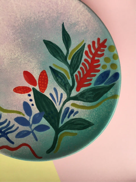 Hand painted Ceramic Plates - Call of the Wild Studio - Made Scotland