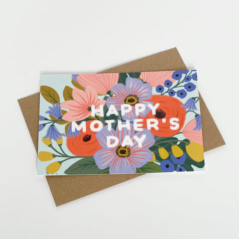 Happy Mother's Day - Colourful Bloom - Lomond Paper Co - Made Scotland