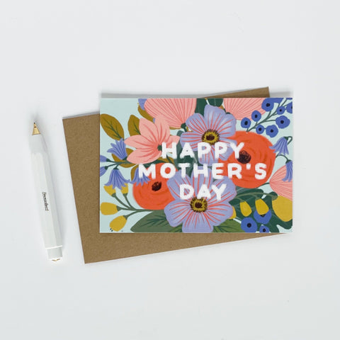 Happy Mother's Day - Colourful Bloom - Lomond Paper Co - Made Scotland