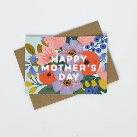 Happy Mother's Day - Colourful Bloom - Lomond Paper Co - Made Scotland