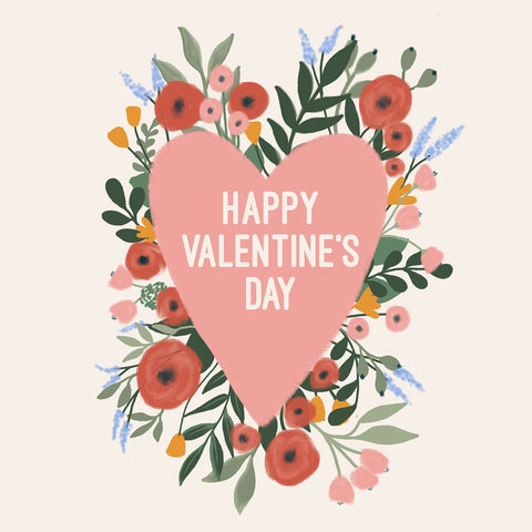 Happy Valentine's Day - Lomond Paper Co - Made Scotland