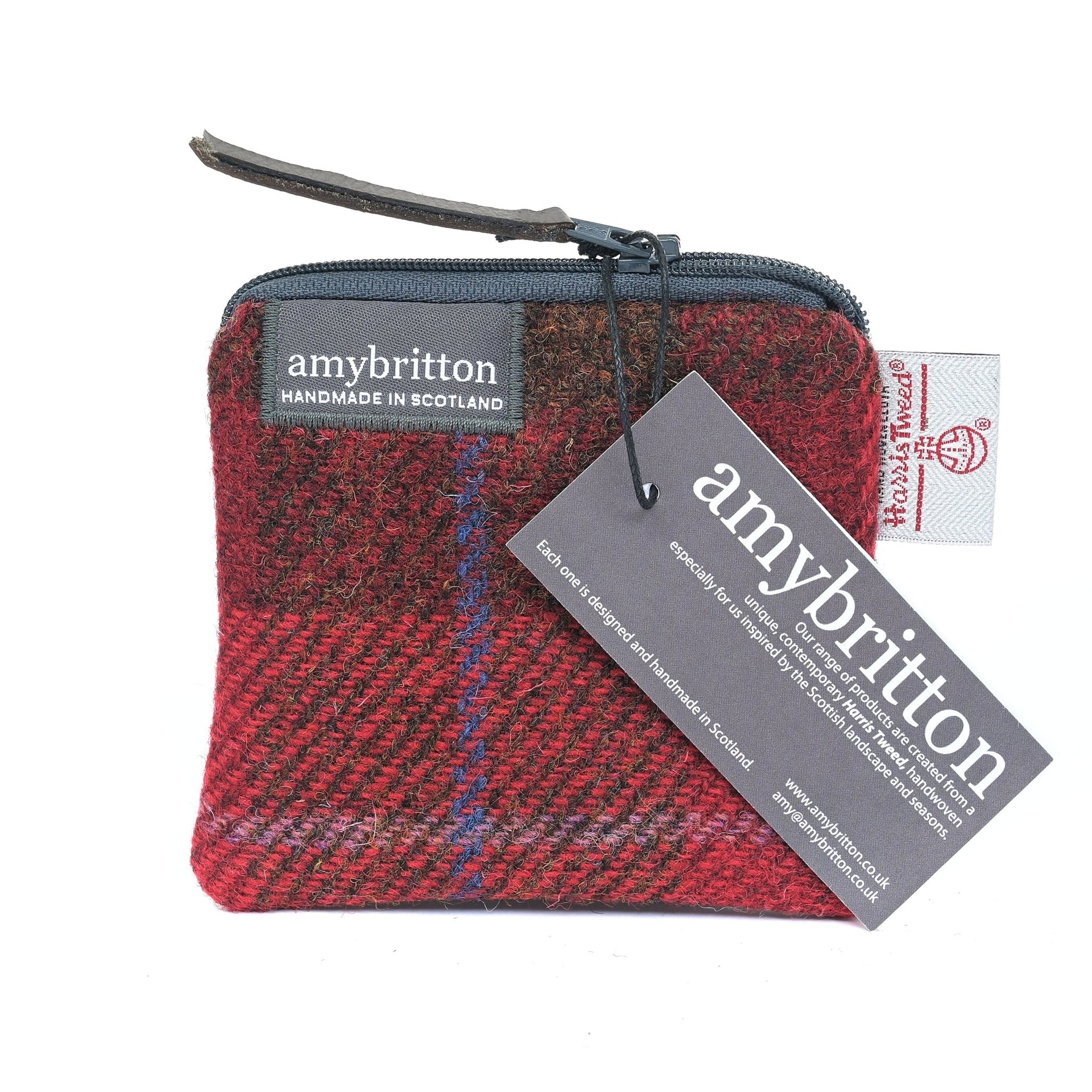 Highland Harris Tweed® Coin Purse - Made Scotland - Coin Purse