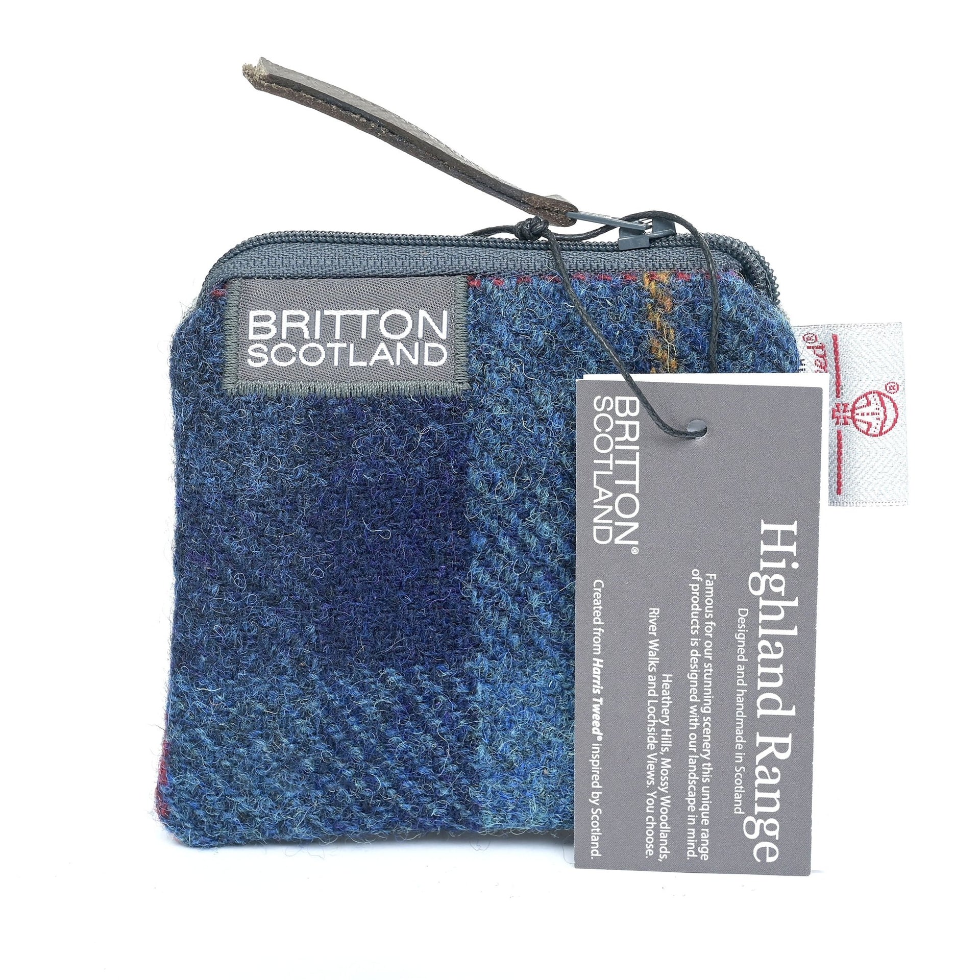 Highland Harris Tweed® Coin Purse - Made Scotland - Coin Purse