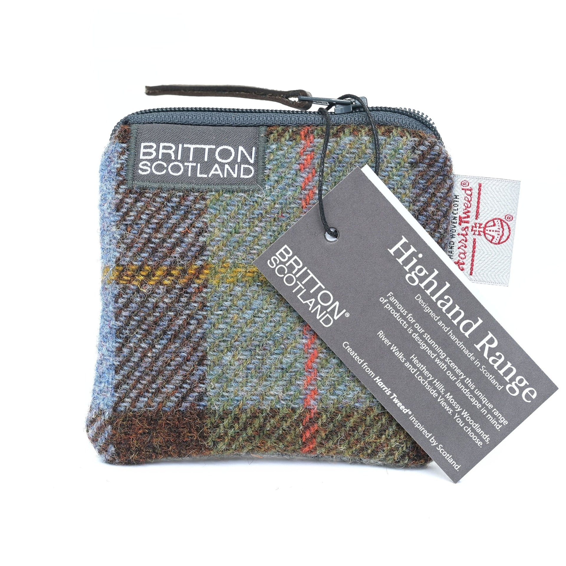 Highland Harris Tweed® Coin Purse - Made Scotland - Coin Purse