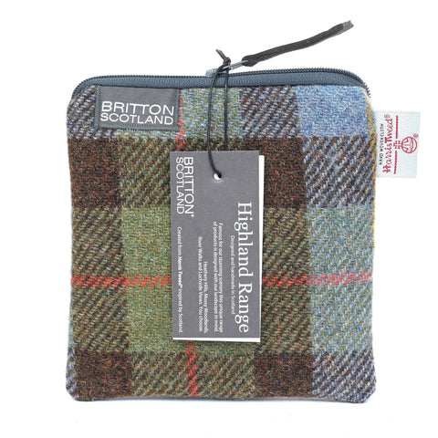 Highland Harris Tweed® Large Purse - Made Scotland - Large Purse