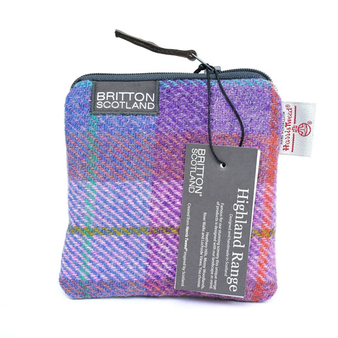 Highland Harris Tweed® Medium Purse - Made Scotland - Medium Purse