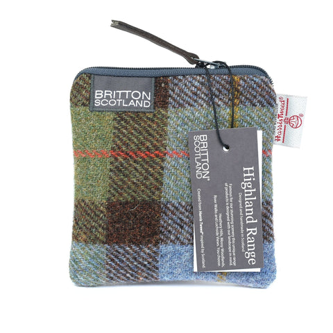 Highland Harris Tweed® Medium Purse - Made Scotland - Medium Purse