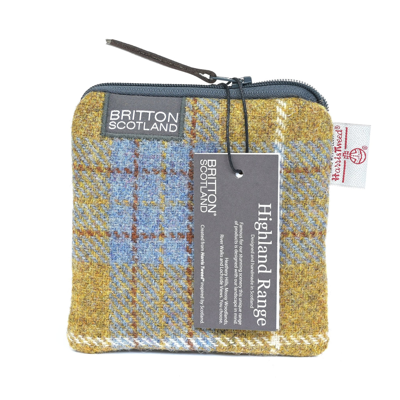 Highland Harris Tweed® Medium Purse - Made Scotland - Medium Purse