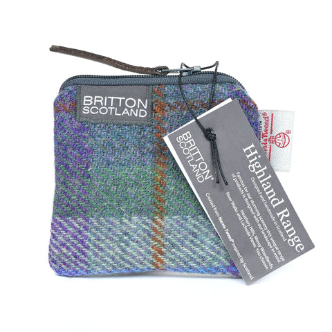 Highland Harris Tweed® Medium Purse - Made Scotland - Medium Purse