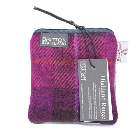 Highland Harris Tweed® Medium Purse - Made Scotland - Medium Purse